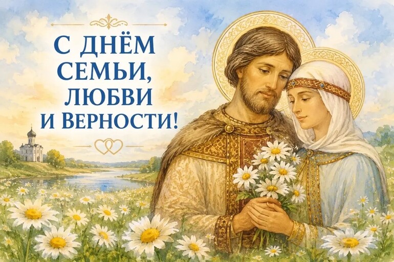 С Днём семьи, любви и верности!