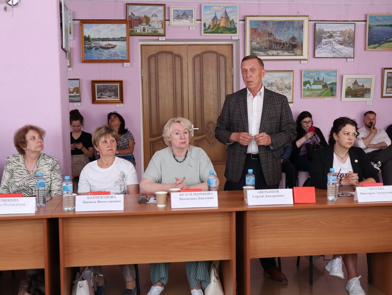 Выездное заседание Общественной палаты в Старой Ладоге (14.06.2023)