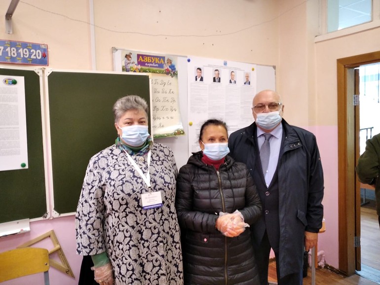 Представители СПЧ и Общественной палаты Ленобласти проинспектировали проведение голосования в регионе