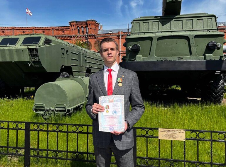Член Молодежной общественной палаты награжден медалью