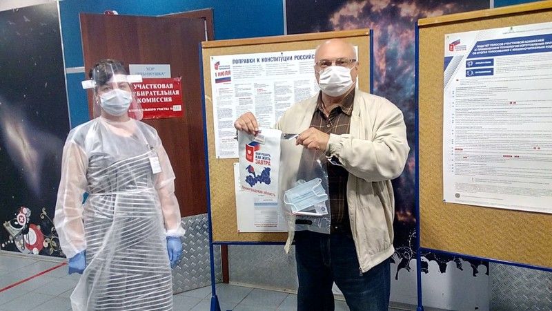 В.Журавлев: участковые комиссии работают слаженно и четко, с соблюдением требований законодательства и противоэпидемиологических требований