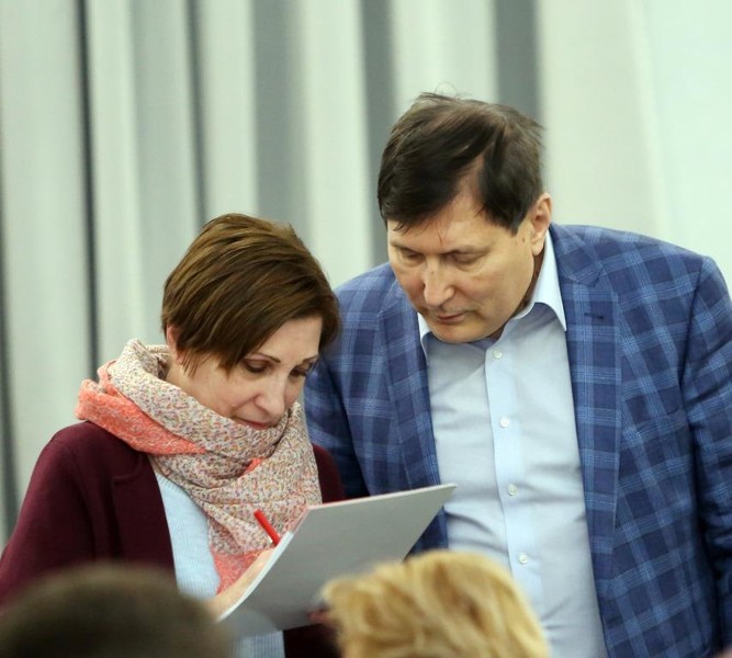 Форум муниципальных общественных палат Ленинградской области (апрель 2019 г., фото П.Ф.Афанасенко)