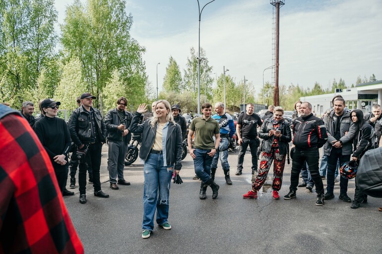 Благотворительный мотовыезд в Мгинскую школу-интернат