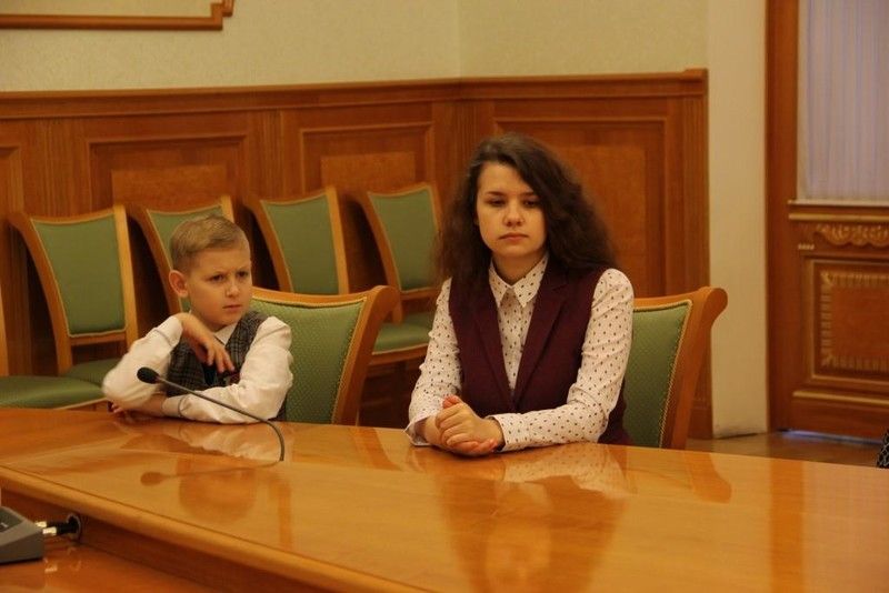 Награждение победителей конкурса для школьников "Мое семейное древо" (23.11.2018)