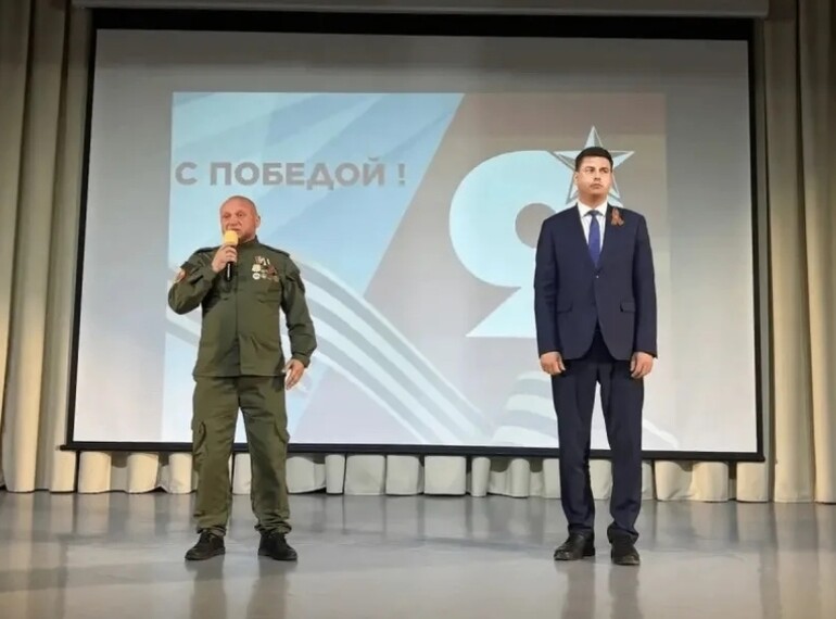 В Янинской школе прошёл концерт в преддверии 81-й годовщины Победы в Великой Отечественной войне