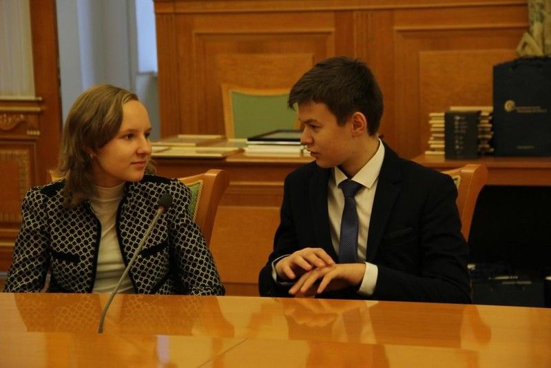 Награждение победителей конкурса для школьников "Мое семейное древо" (23.11.2018)