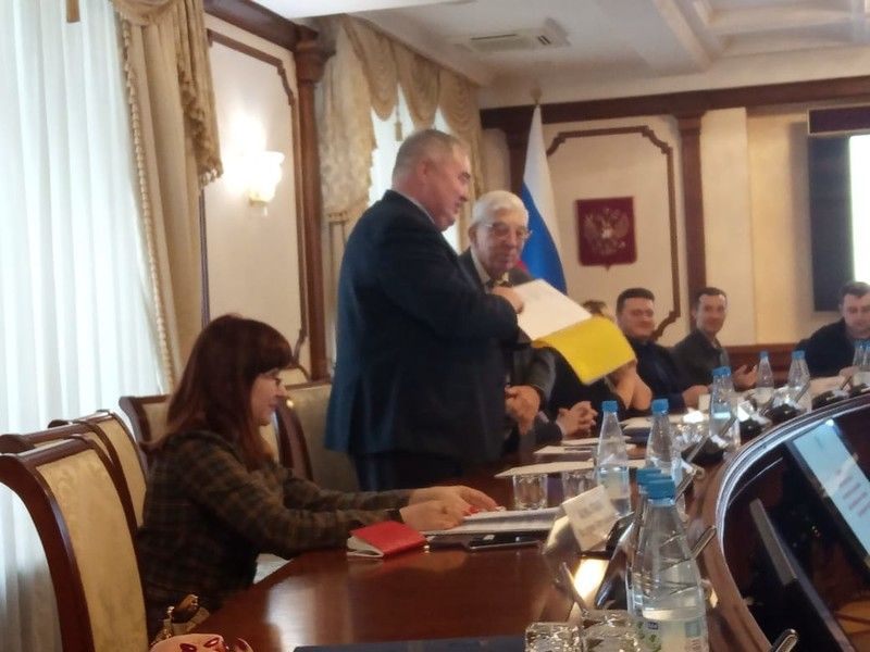 Члены Общественной палаты приняли участие в заседании Совета НКО при Заксобрании региона
