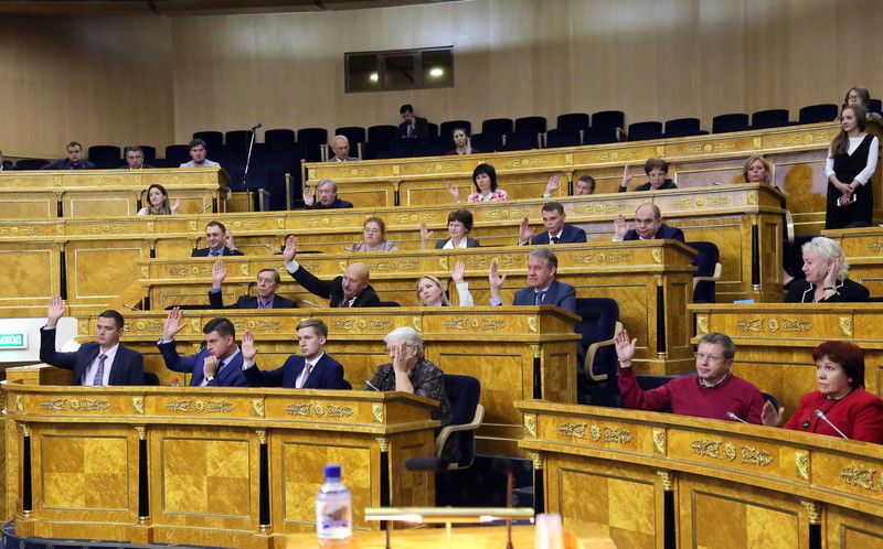Первое заседание Общественной палаты Ленинградской области четвертого состава
