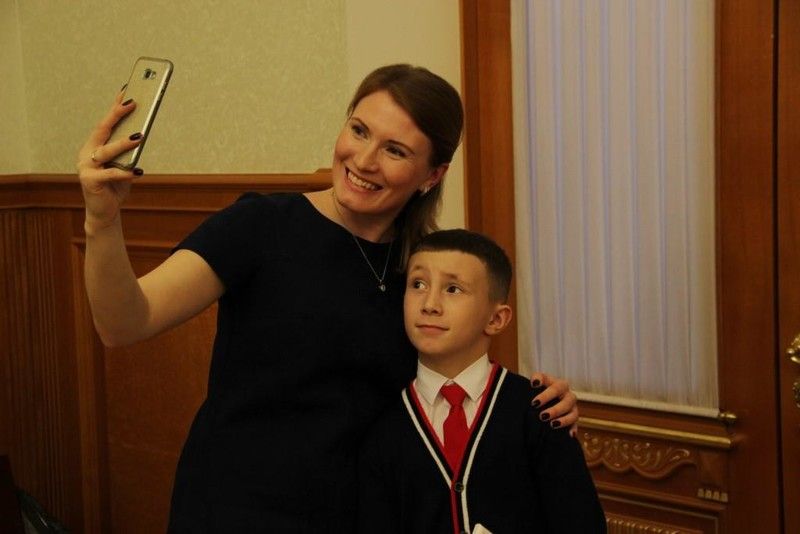 Награждение победителей конкурса для школьников "Мое семейное древо" (23.11.2018)