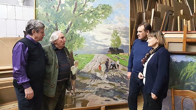 5 мая исполняется 90 лет художнику Валентину Михайловичу Сидорову