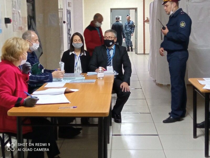 Высокий уровень организации голосования в следственных изоляторах