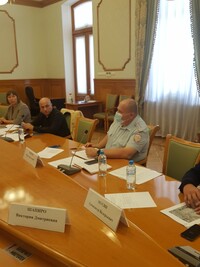 Общественная палата Ленобласти обсудила вопрос организации безопасных пешеходных переходов к социальным объектам