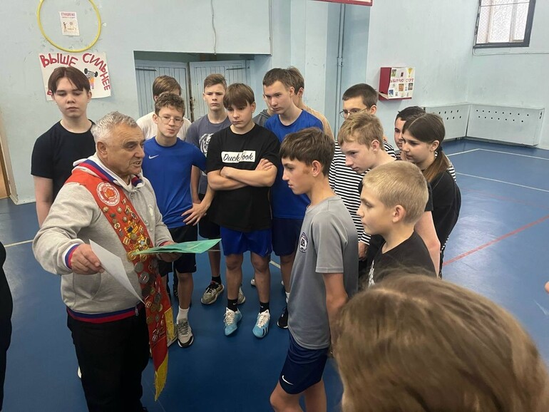 Зарядка с чемпионом в Гатчине!