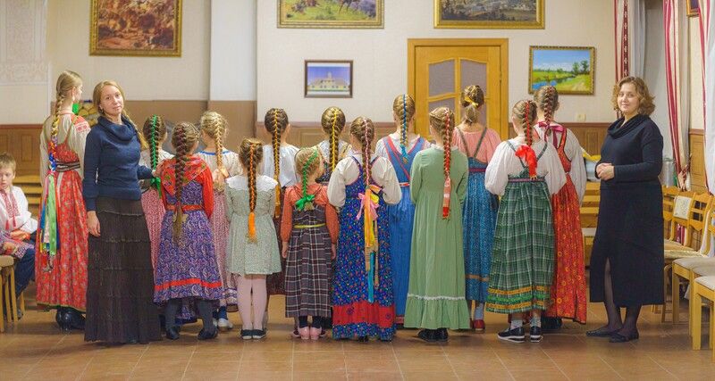 В Лужском районе прошла детская фольклорно-этнографическая лаборатория «Традиции Полужья»