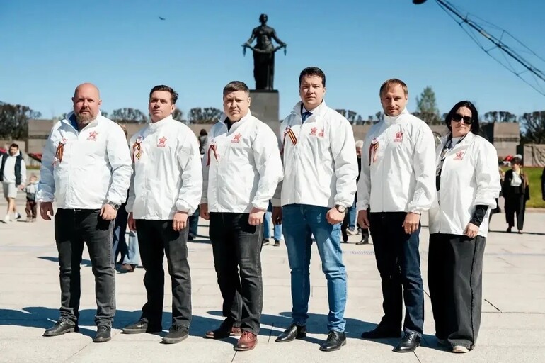 Члены Общественной палаты Ленинградской области приняли участие в памятных и торжественных мероприятиях, посвящённых 9 Мая.