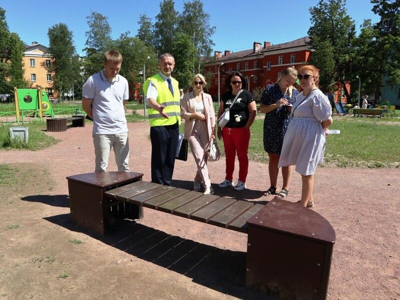 Проект «Детские площадки - территория безопасности» - в действии