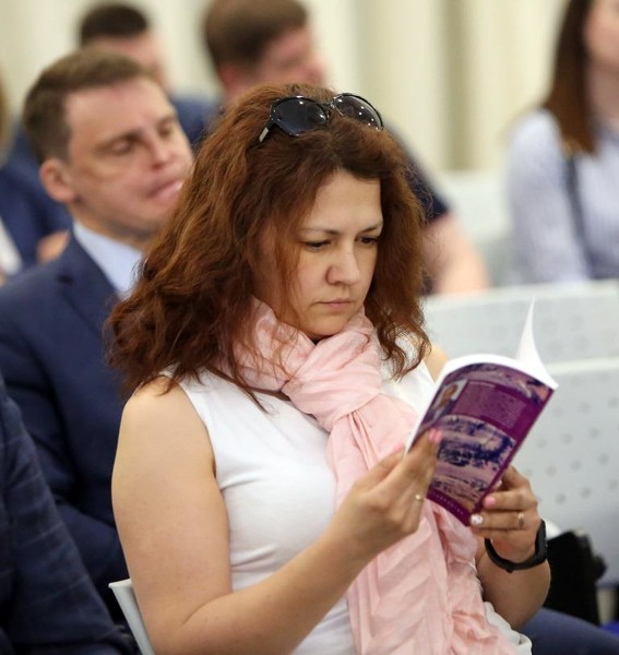 Форум муниципальных общественных палат Ленинградской области (апрель 2019 г., фото П.Ф.Афанасенко)
