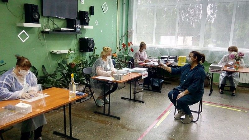 В.Журавлев: участковые комиссии работают слаженно и четко, с соблюдением требований законодательства и противоэпидемиологических требований