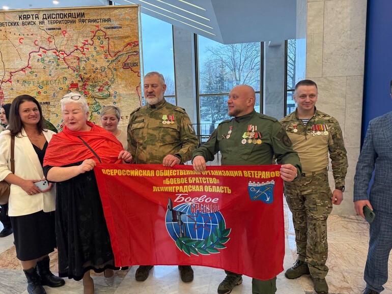 Ленинградцы приняли участие в памятных мероприятиях годовщины вывода советских войск из Афганистана в Москве