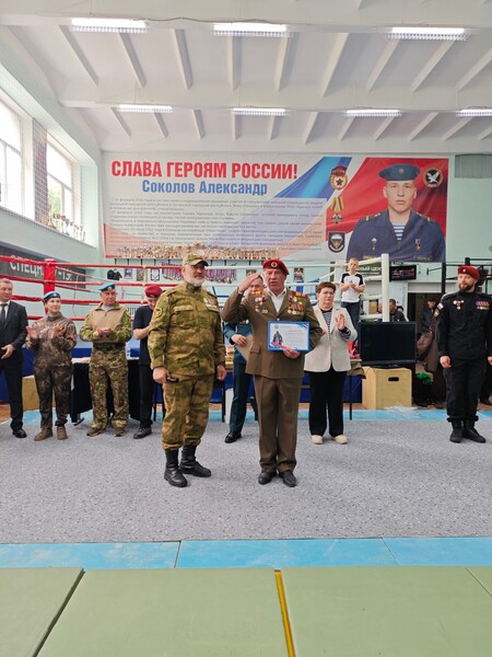 В Киришах состоялись соревнования по кикбоксингу на базе военно-патриотического клуба «Кречет»