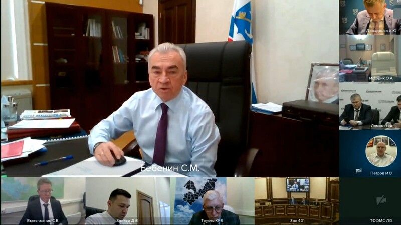 В Общественной палате Ленинградской области рассказали Губернатору А.Дрозденко и Правительству Ленобласти о cвоей работе в 2020 году