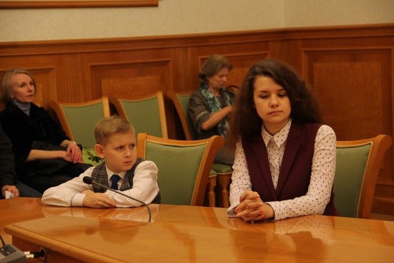 Награждение победителей конкурса для школьников "Мое семейное древо" (23.11.2018)