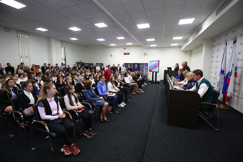 Член ОПЛО Николай Свирин принял участие в слете школьных ученических советов Всеволожского района