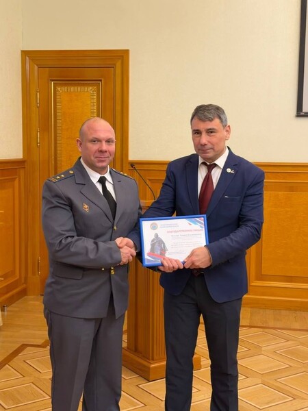 Общественная палата Ленинградской области вручила благодарности Ростехнадзору