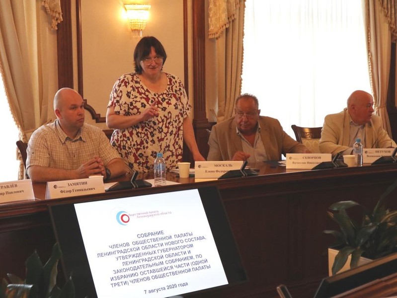Новый состав Общественной палаты Ленобласти сформирован