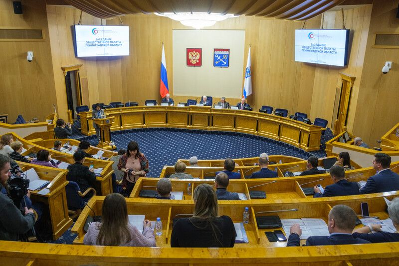 Заседание Общественной палаты Ленинградской области (07.12.2022 г.)