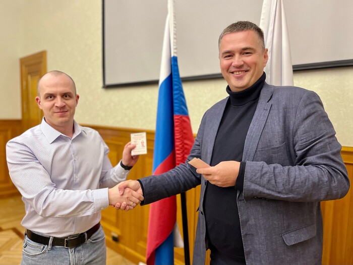 ОНК Ленинградской области вручила новые мандаты
