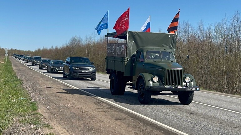 Автопробег по "Дороге жизни"