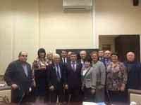 Члены Общественной палаты Ленобласти провели рабочую встречу с Вячеславом Бочаровым