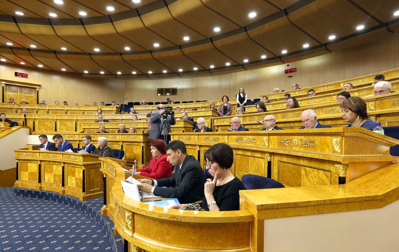 Первое заседание Общественной палаты Ленинградской области четвертого состава