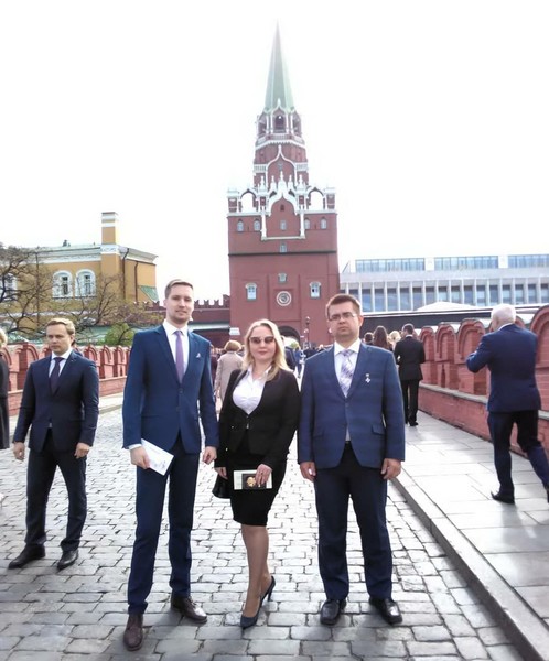 Члены Общественной палаты Ленинградской области Екатерина Петина и Валентин Бойцов приглашены на инаугурацию Владимира Путина