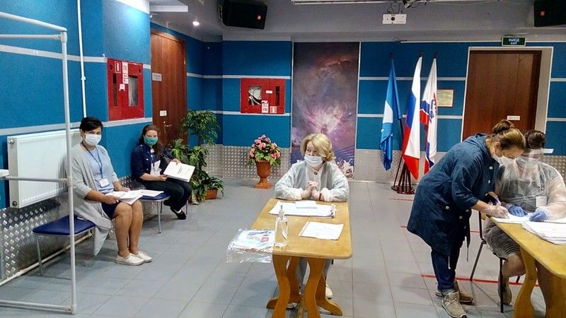 В.Журавлев: участковые комиссии работают слаженно и четко, с соблюдением требований законодательства и противоэпидемиологических требований